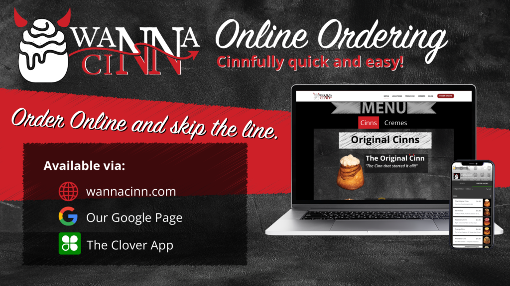 New Features: Online Ordering, Rewards, Gift Cards