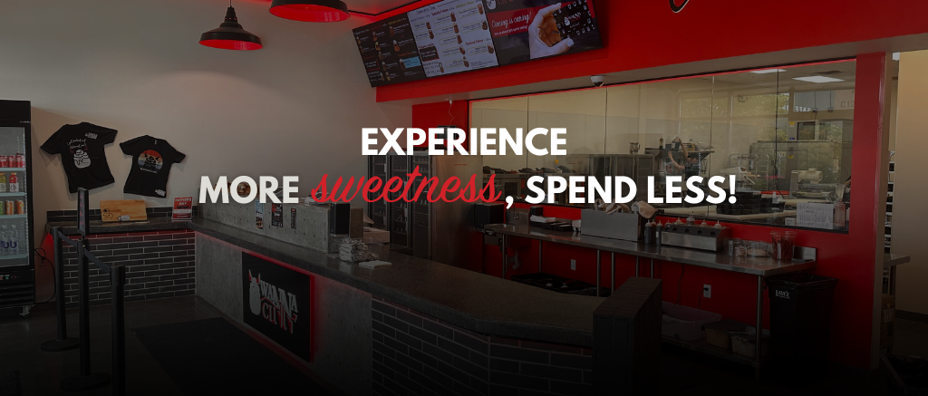Exciting News: Experience More Sweetness, Spend Less at WannaCinn!